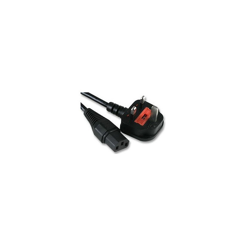 Uk 'Kettle style' power lead IEC cable UK Clearance Centre Discount