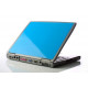 Blue laptop cover skin