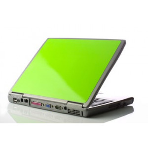 Green laptop protective cover skin