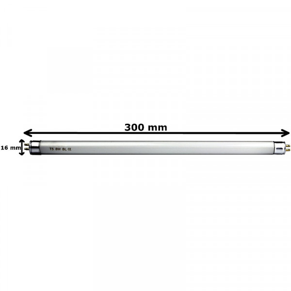 12 Inch T5 UV Tubes Fly Zapper Lamps for EazyZap, Flymatic, Vermatic, Prozap, Xterminate, PlusZap  8W & 16W Insect Killers