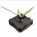 Green luminous hands clock mechanism