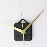 Gold hands clock mechanism