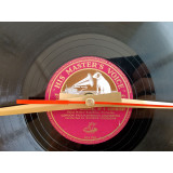 His Masters Voice 12 inch LP record wall clock