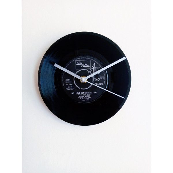 Northern Soul 7 Inch Vinyl Record Clock Frank Wilson