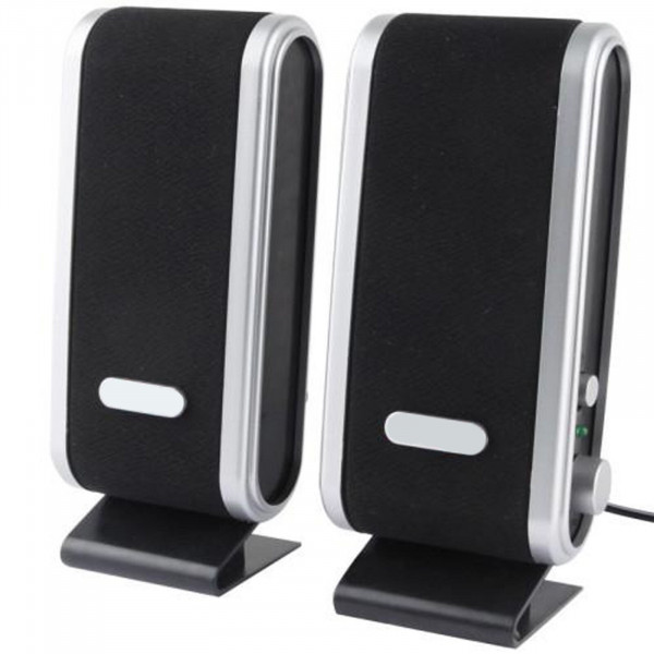 USB powered stereo speakers with 3.5mm audio jack