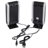 USB powered stereo speakers with 3.5mm audio jack