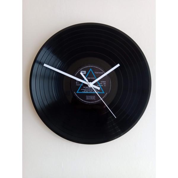 Pink Floyd 12 inch Vinyl Record Clock Dark Side Of The Moon LP