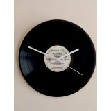 Gift for Metalica or heavy metal fan 12 inch record wall clock