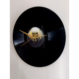 Iron Maiden 12 inch Vinyl Record Clock Unique Gift For Heavy Metal Lover