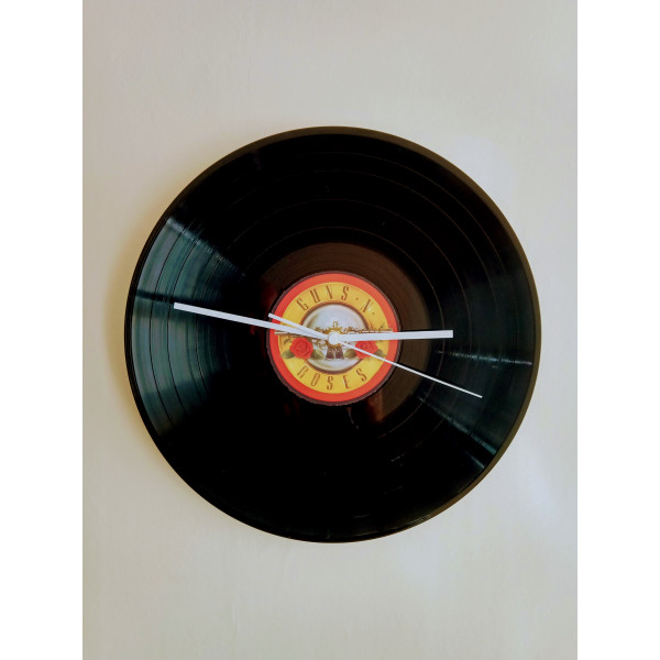 Guns N Roses Vinyl Record Clock 12 inch