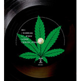 Dr Dre Cannabis Leaf 12 Inch Record Clock Hip Hop Rap Music Memorabilia