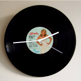 Blondie Heart Of Glass Vinyl record clock unique gift for music memorabilia collector