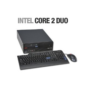 Lenovo thinkcentre M57P core 2 duo desktop PC, 2gb RAM, 80GB hard drive