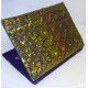 Gold hologram laptop skin