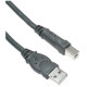 USB A to B cable, For printers, scanners, external drives