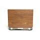 Wood effect laptop skin protective notebook cover