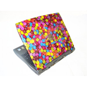 Smarties sweets vinyl laptop protective skin