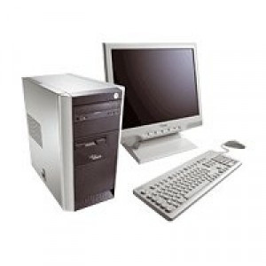 Fujitsu Seimens Pentium 4 tower and 15 inch flat screen monitor