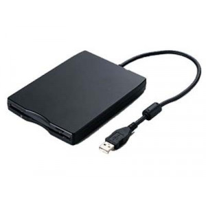 External USB floppy disk drive
