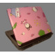 Pink cats cartoon laptop protective sticker skin