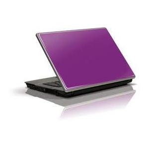 Purple laptop protective skin cover